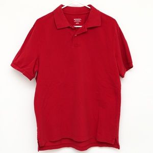 Merona Men's Large Polo Shirt - Red